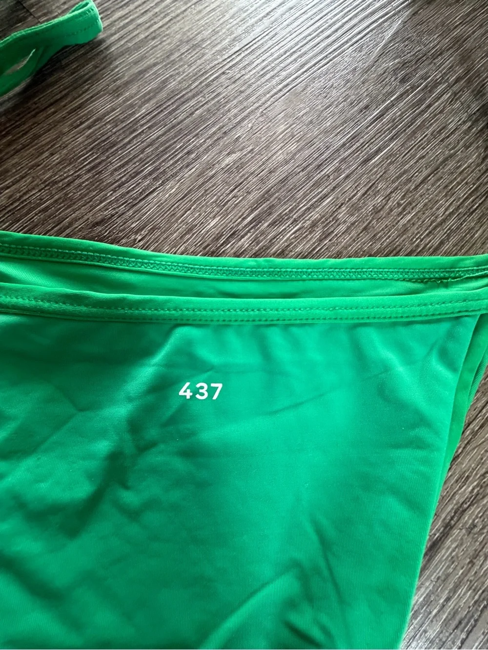 Women's Green Tie-Side Bikini Bottom - Classic Swim